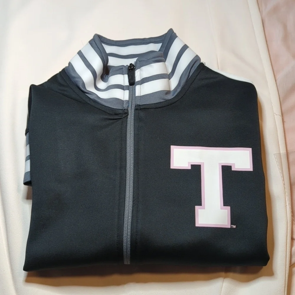 Russell Athletic Varsity Jacket - Gray and Cream
